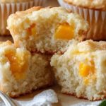 Muffins de Queso Crema, Miel y Durazno: Una Delicia Casera que Conquista Corazones