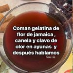 Gelatina de Jamaica con Clavo de Olor