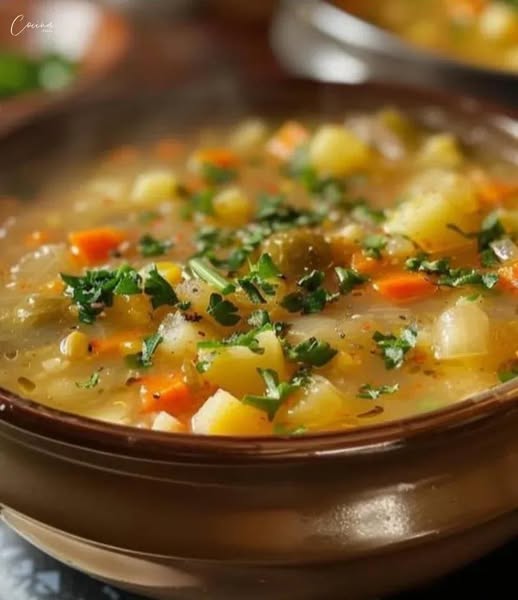 Receta de Sopa Quemagrasa de Verduras