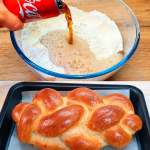 Pan Trenzado con Coca-Cola