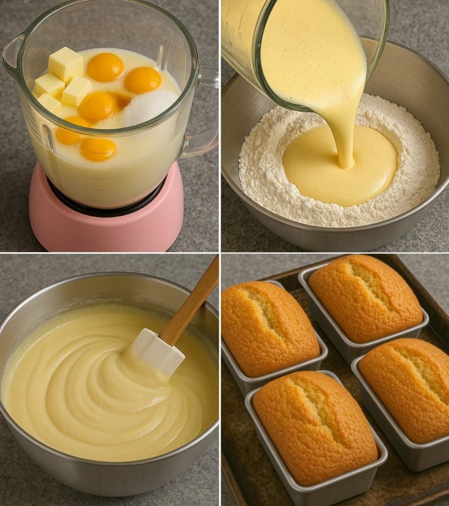 PASTEL CASERO EN LICUADORA