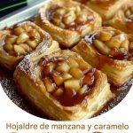 Hojaldres de Manzana con Caramelo