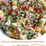 Ensalada Cremosa Sureña de Guisantes