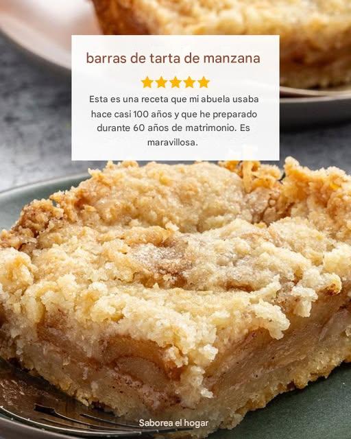 Barras de Manzana Clásicas