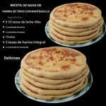 Naan de Harina de Trigo y Mantequilla