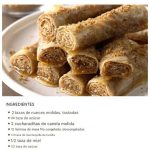 Rollitos de Phyllo con Nueces y Canela