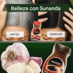 Remedio Natural para las Canas: Mezcla de Café y Ajo para el Cabello
