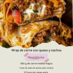 Nacho Cheese Beef Wraps