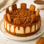 Salted Caramel Biscoff Cheesecake