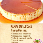 Flan de Leche Casero