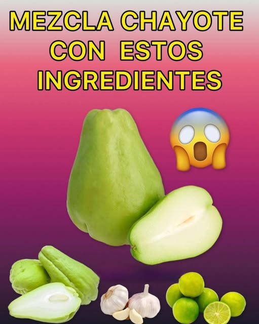 Jugo de chayote para limpiar el hígado y los riñones y mucho