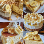 Cheesecake de Plátano Fácil y Delicioso