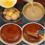 Flan Casero de Galletas María