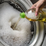 Receta casera para limpiar la lavadora con vinagre