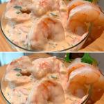 Camarones en Salsa Cremosa