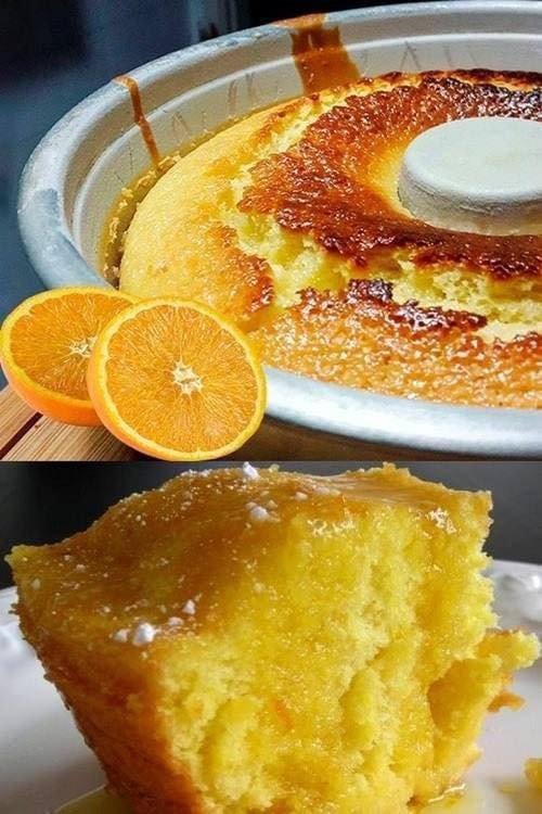 Pastel de Naranja Húmedo: Esponjoso, Aromático y Delicioso