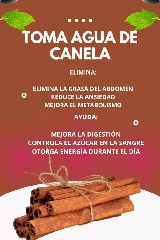 Agua de Canela: Beneficios para la Salud