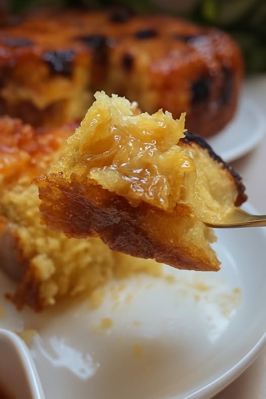 Pastel de Piña Caramelizado