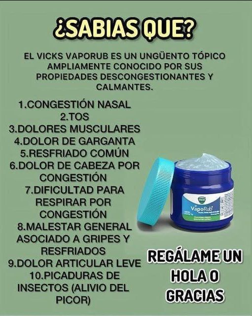 Cómo Usar Correctamente el Vicks VapoRub y 10 Problemas que Puede Combatir
