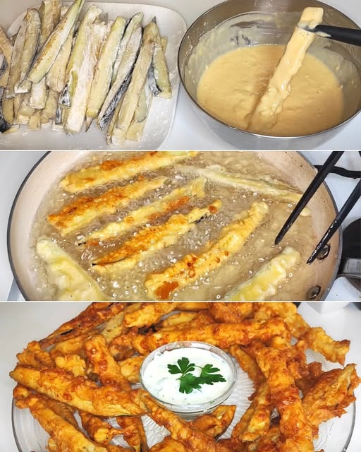 Palitos de Berenjena Frita – Crujientes y Sabrosos