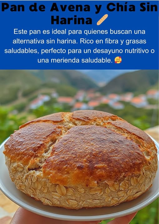 Pan de Avena y Chía Sin Harina: La Revolución Saludable en la Panadería Casera