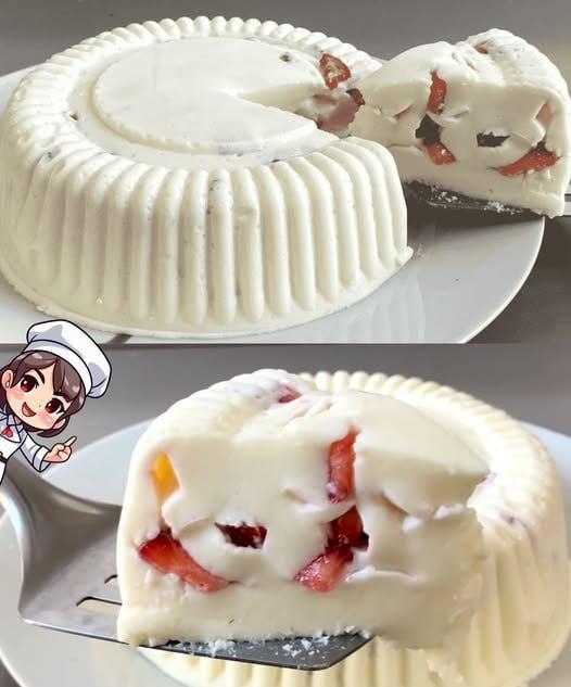Gelatina Cremosa con Frutas: El postre fácil, fresco y delicioso que alegra cualquier ocasión