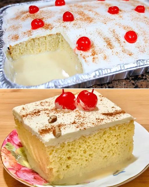 Pastel de Tres Leches Casero