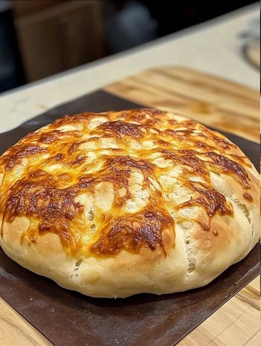 Pan con Queso Sin Amasar