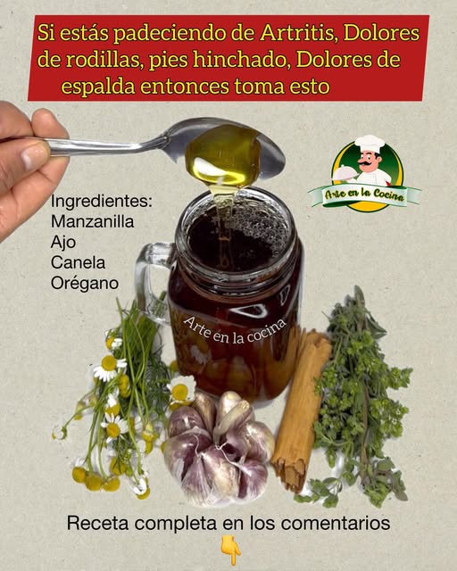 Cómo Eliminé la Artritis y los Dolores de Rodillas con Esta Bebida Natural