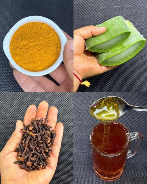 Té de Sábila, Clavo y Cúrcuma