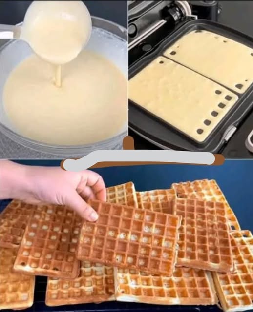 Gofres Caseros: La Receta Fácil e Infalible para unos Gofres Crujientes por Fuera y Esponjosos por Dentro