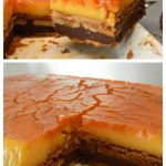 Tarta de Flan con Galletas y Chocolate: receta fácil y sin horno