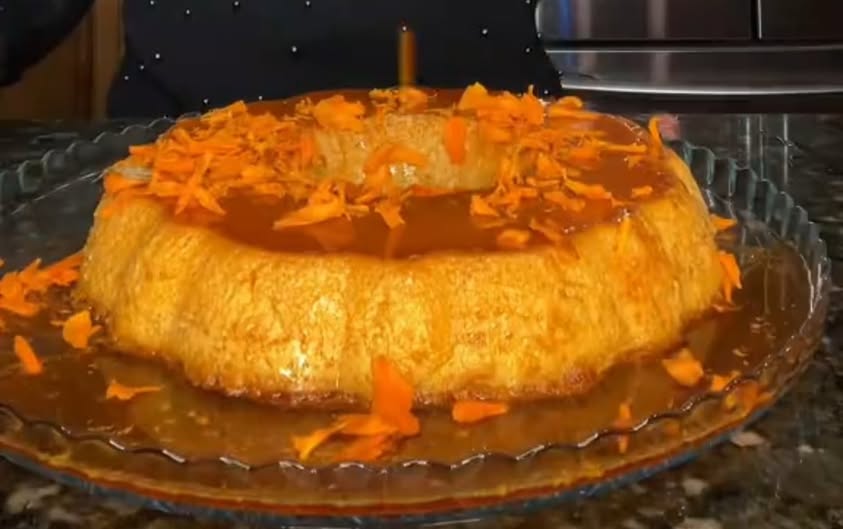 Flan de Cempasúchil