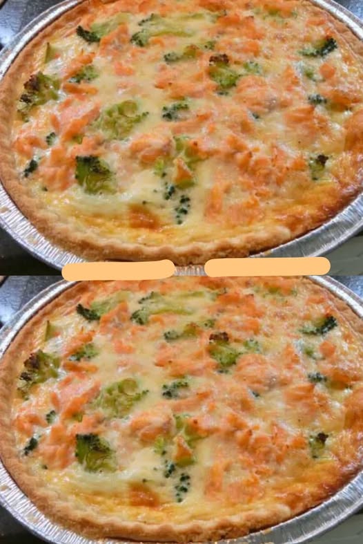 Quiche Saumon Frais & Brocoli – Légère et Savoureuse