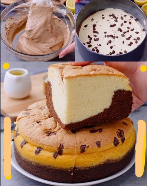 Gâteau de Coton au Chocolat – Léger, Aérien et Fondant