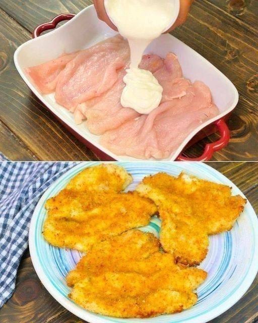 Pollo Crujiente al Yogur al Horno: Suave, Sabroso y Fácil