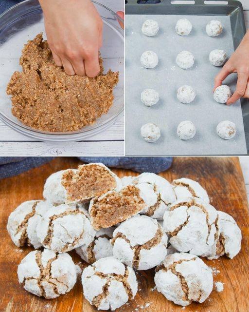 Receta de galletas italianas de nueces: ¡solo cuatro ingredientes