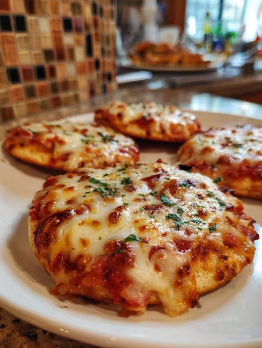 Mini Pizzas de Avena para Compartir: Saludables, Divertidas y Deliciosas