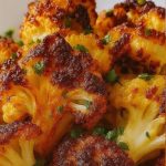 Coliflor al Horno con Ajo, Pimentón y Cúrcuma
