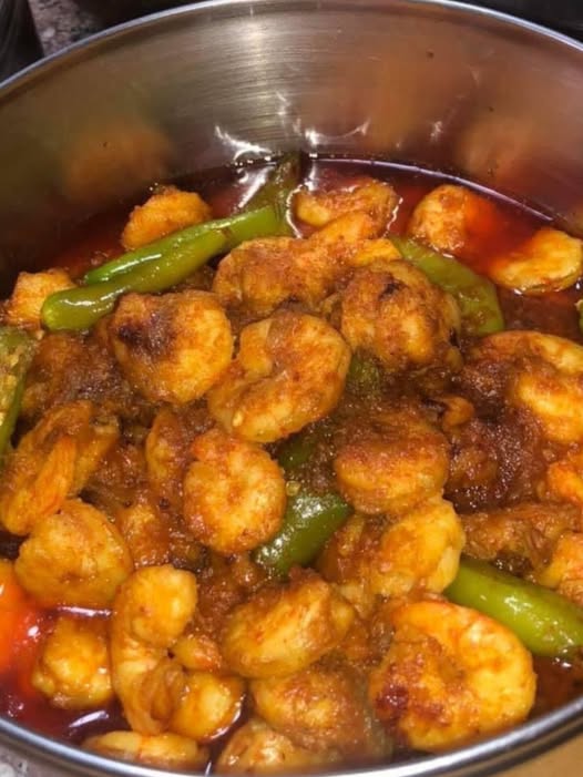 Prawn Masala Curry (Curry de Camarones)