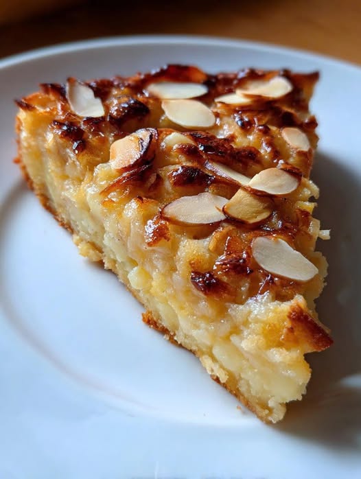 Tarta de Manzana y Almendra Sin Harina 🍎🌰 – Rústica, Saludable y Sin Gluten
