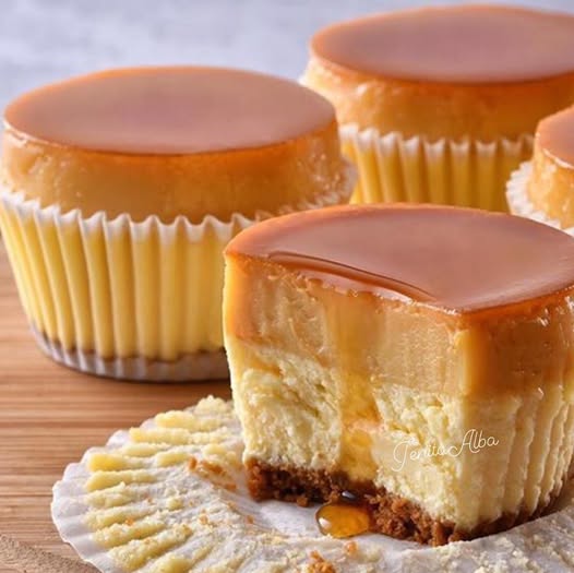 Flan Cupcake