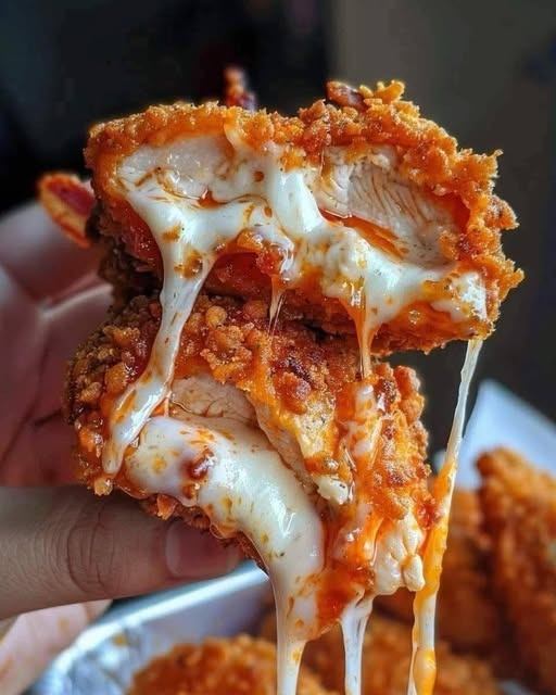 Cream Cheese & Bacon Stuffed Doritos Chicken